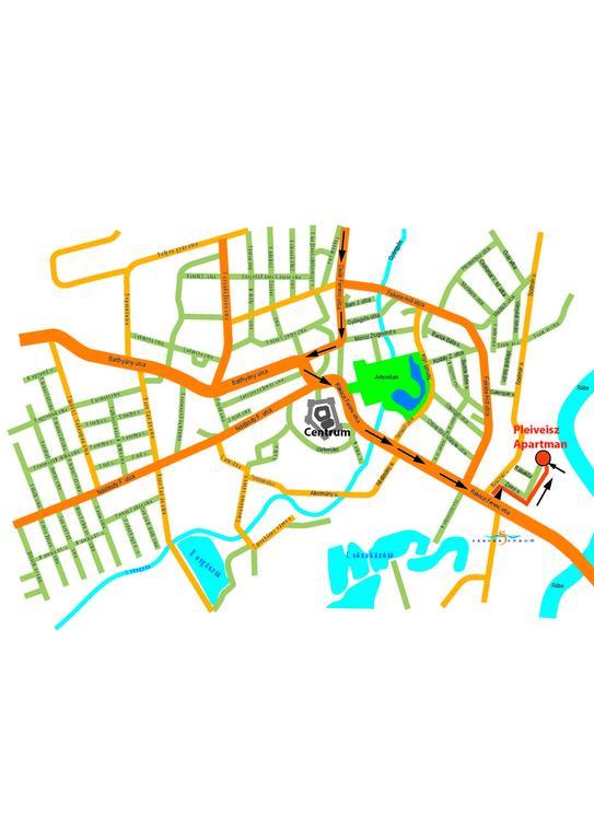 Pleiveisz Apartman Sarvar Ngoại thất bức ảnh